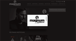 Desktop Screenshot of magnumbookings.com